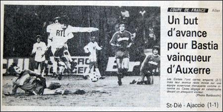 13 di ghjugnu di u 1981 : a cuppa hè nostra ! 13 di ghjugnu di u 1981 : a cuppa hè nostra !