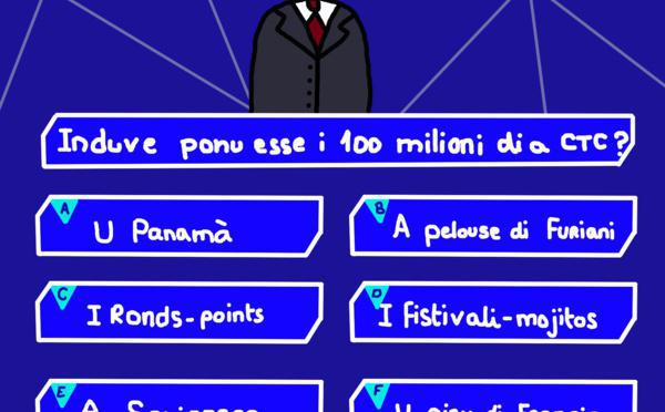 Tufone di 100 milioni à a CTC : allora, induve sò passati i soldi ?