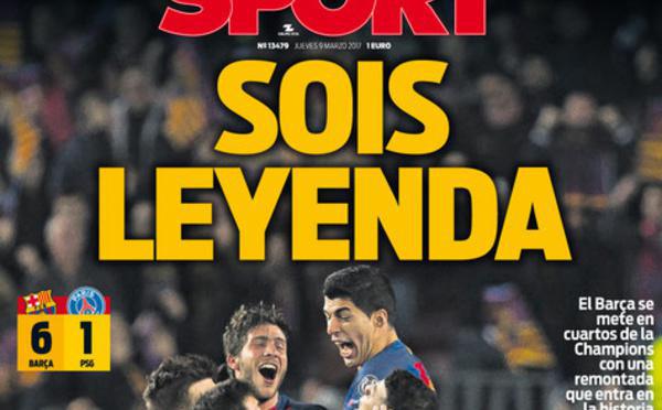 Barça - PSG, una sprufundata storica