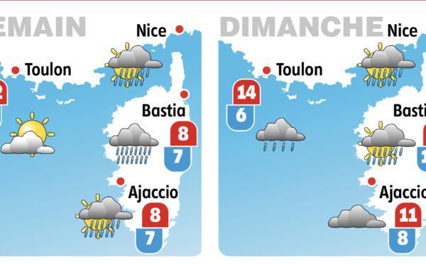 U 2 è 3 d'aprile sò i "prestaticci", è hè normale d'avè tempacciu