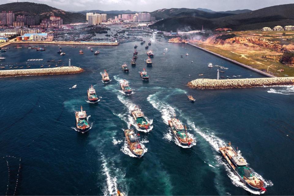 China: Bohai Fishing In Dalian