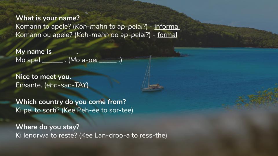 Kreol Morisien? Easy Ways to learn the Language!