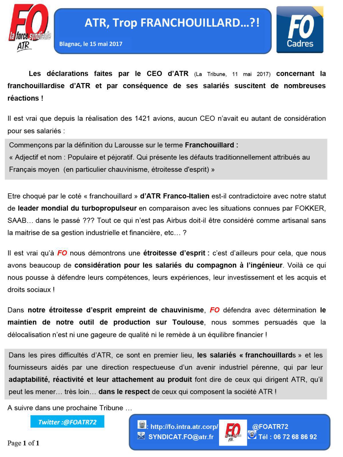 Trop FRANCHOUILLARD...?!