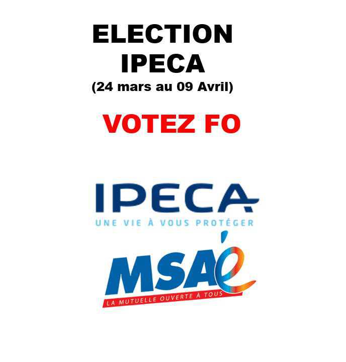 Elections IPECA du 24 mars au 09 Avril