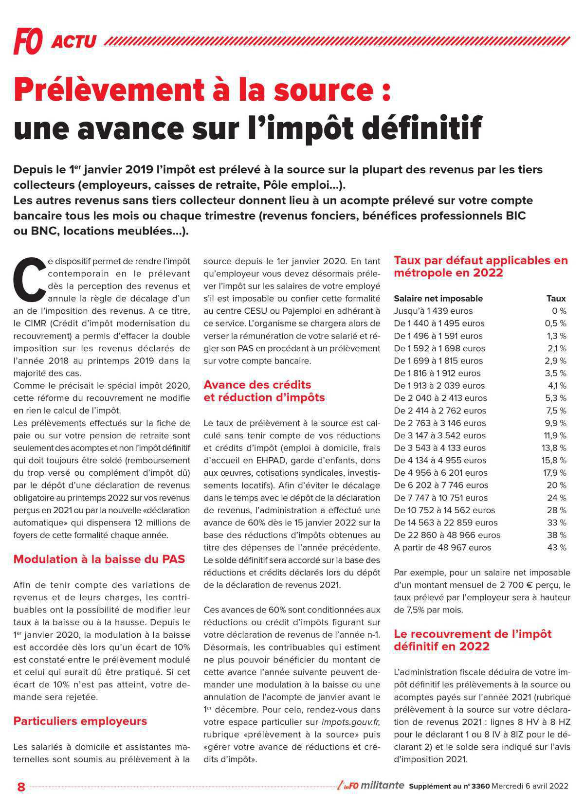 N'oubliez pas votre déclaration d'impots ! N'oubliez pas votre déclaration d'impots !