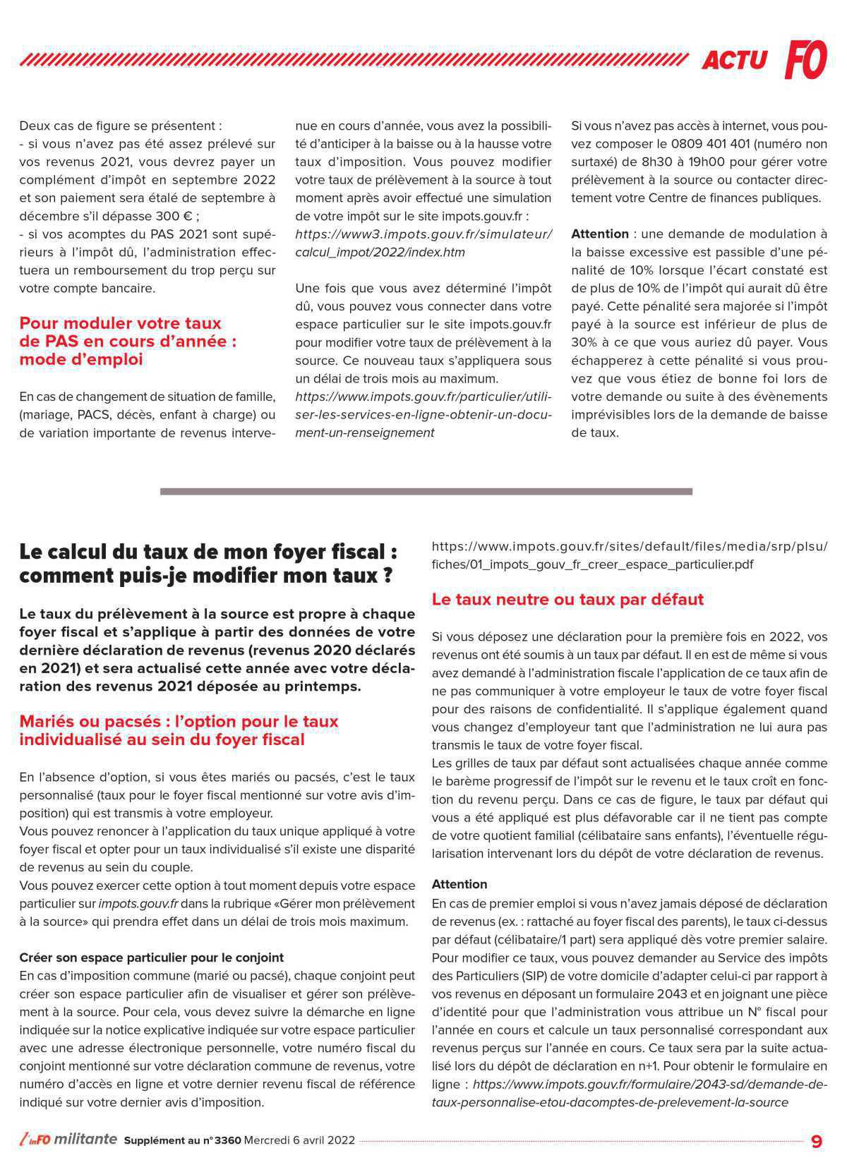 N'oubliez pas votre déclaration d'impots ! N'oubliez pas votre déclaration d'impots !