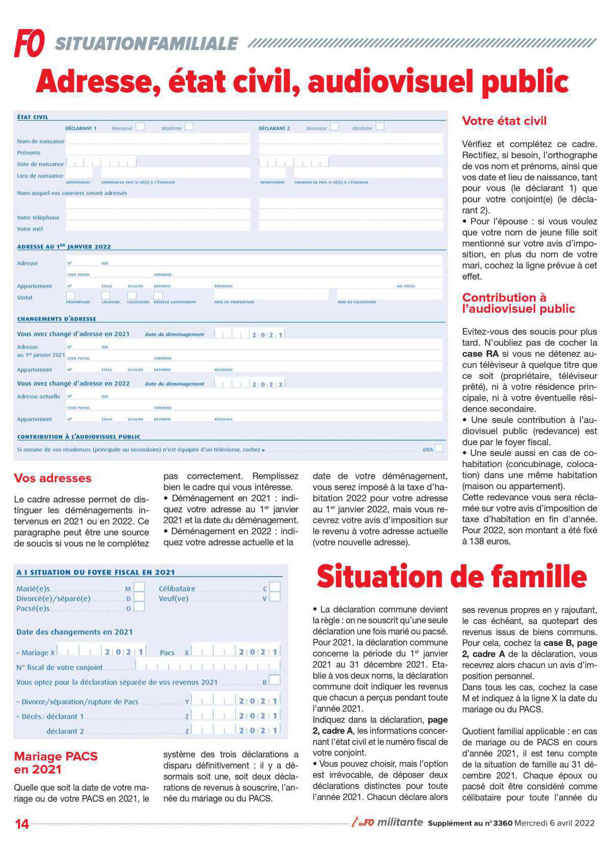 N'oubliez pas votre déclaration d'impots ! N'oubliez pas votre déclaration d'impots !