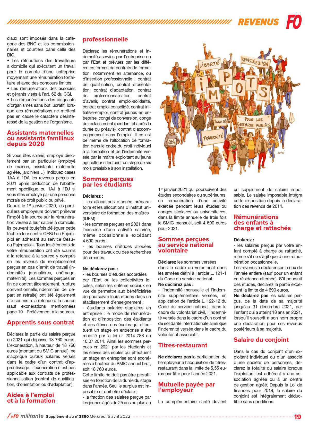 N'oubliez pas votre déclaration d'impots ! N'oubliez pas votre déclaration d'impots !