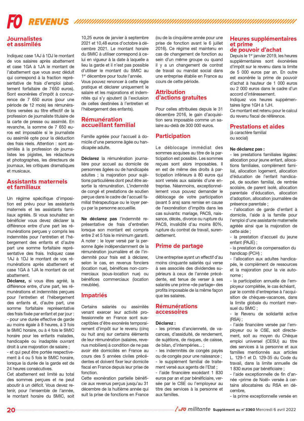 N'oubliez pas votre déclaration d'impots ! N'oubliez pas votre déclaration d'impots !