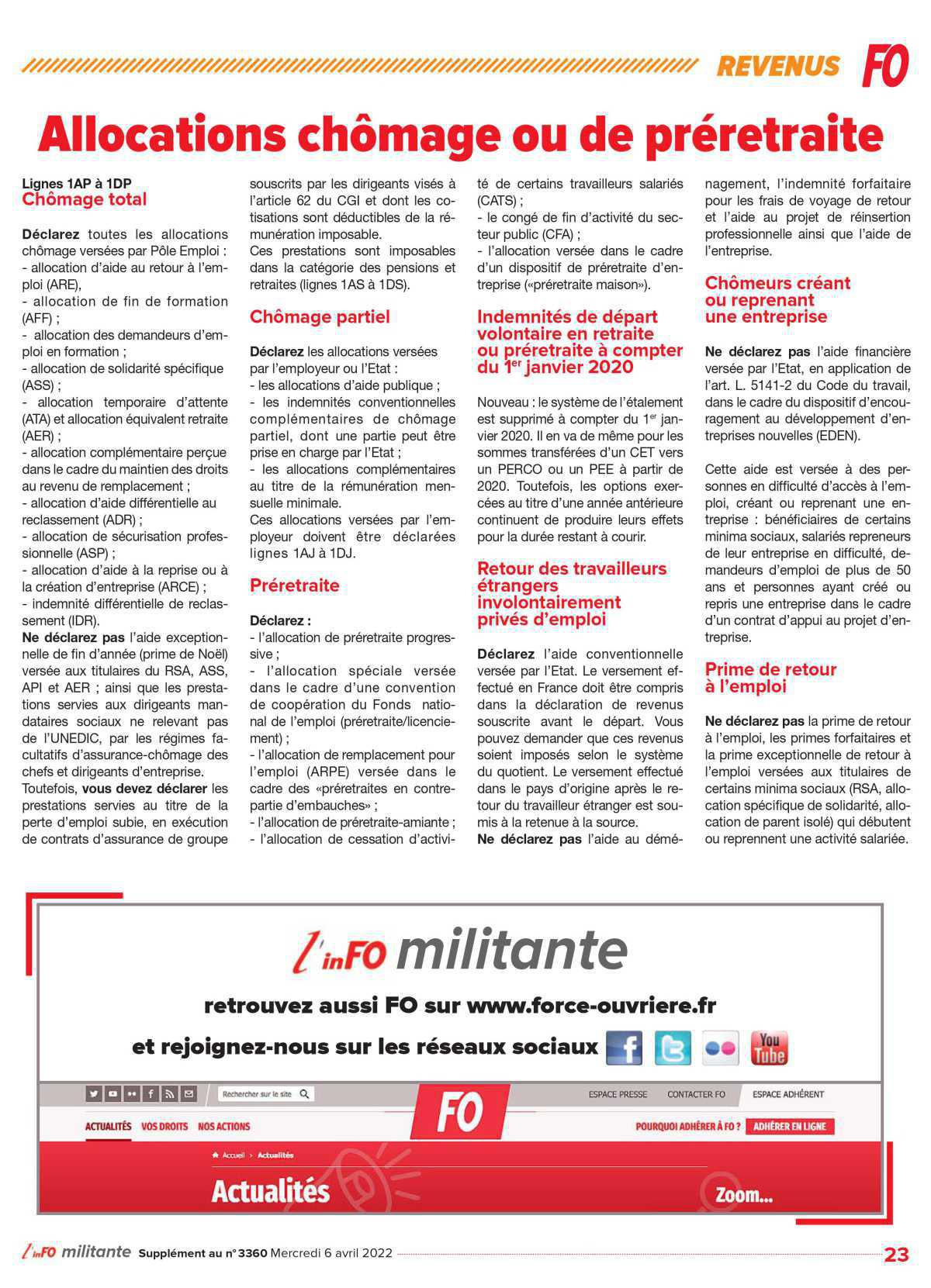 N'oubliez pas votre déclaration d'impots ! N'oubliez pas votre déclaration d'impots !