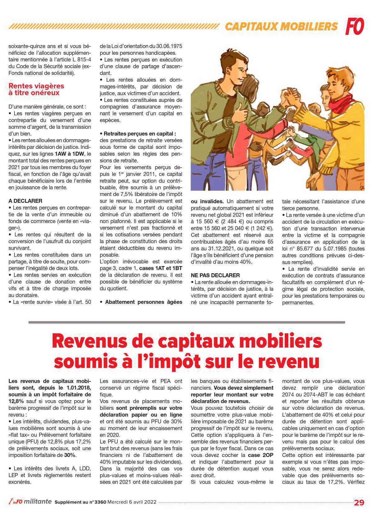 N'oubliez pas votre déclaration d'impots ! N'oubliez pas votre déclaration d'impots !