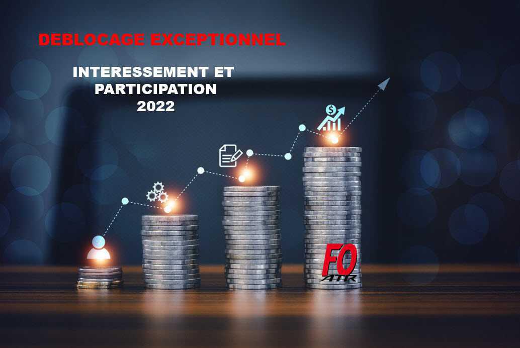 Loi " Pouvoir d'achat" : Déblocage exceptionnel de la participation et/ou de l'intéressement (FR/EN) Loi " Pouvoir d'achat" : Déblocage exceptionnel de la participation et/ou de l'intéressement (FR/EN)