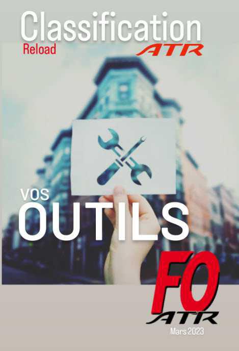 Une semaine, une inFO : Classification : VOS OUTILS ! Une semaine, une inFO : Classification : VOS OUTILS !