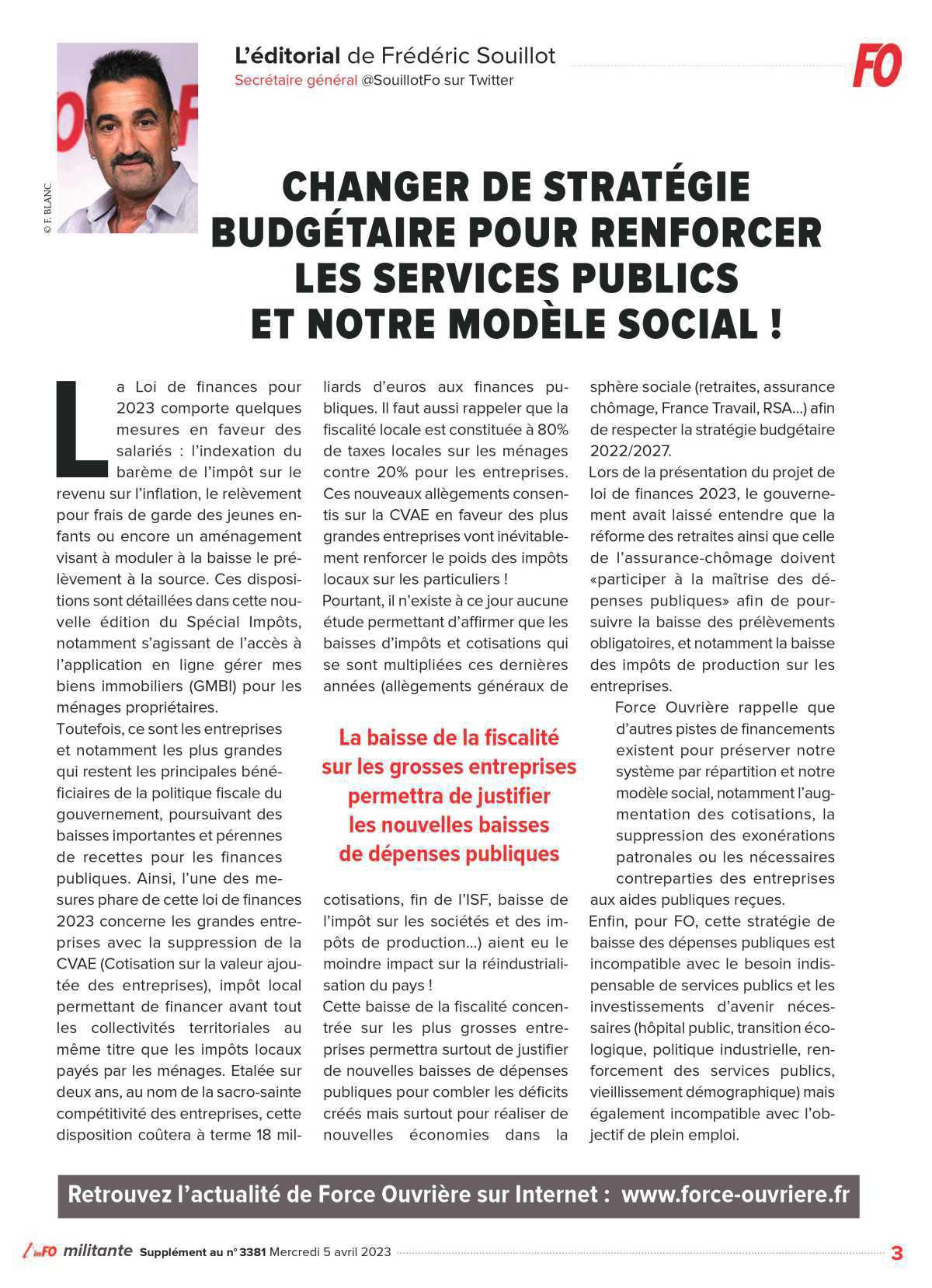 Spécial impôts 2023 Spécial impôts 2023