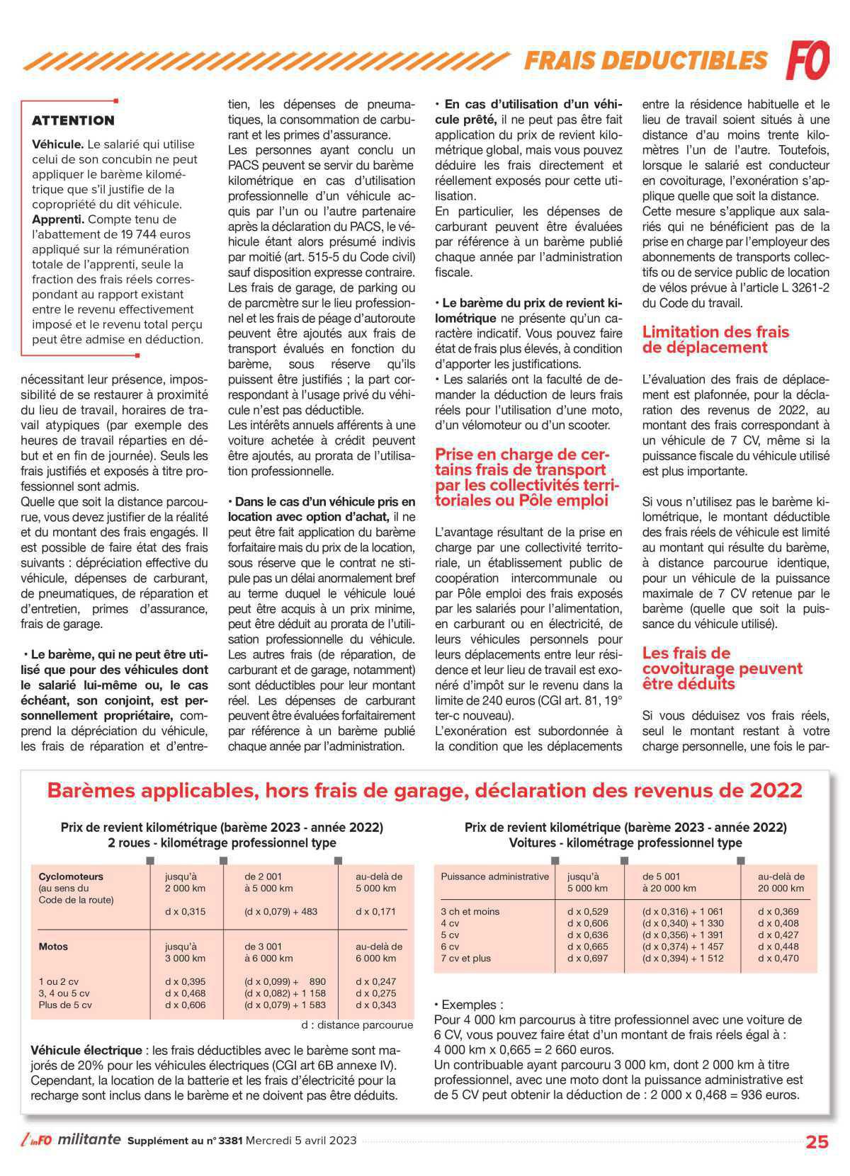 Spécial impôts 2023 Spécial impôts 2023