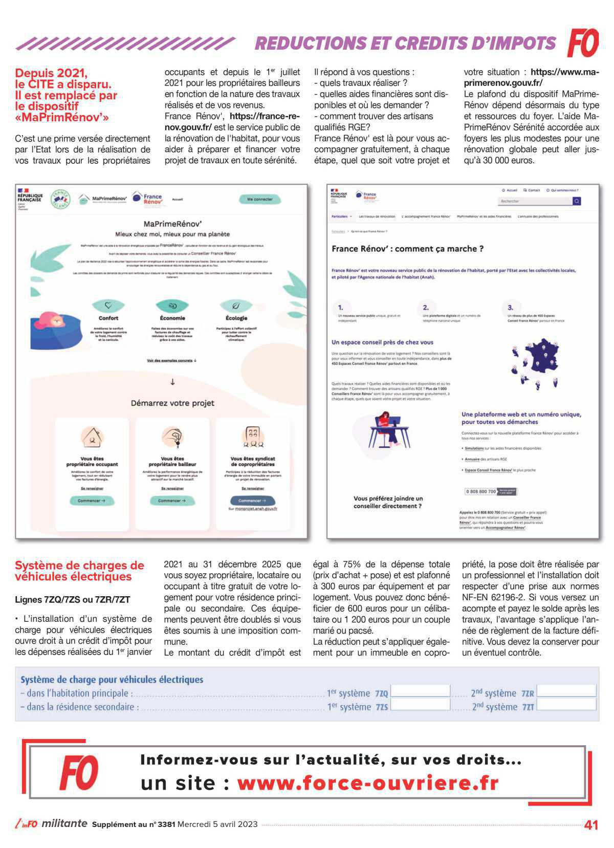 Spécial impôts 2023 Spécial impôts 2023