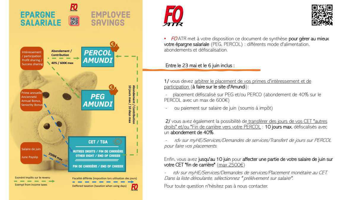 inFO : gérez au mieux votre épargne salariale inFO : gérez au mieux votre épargne salariale