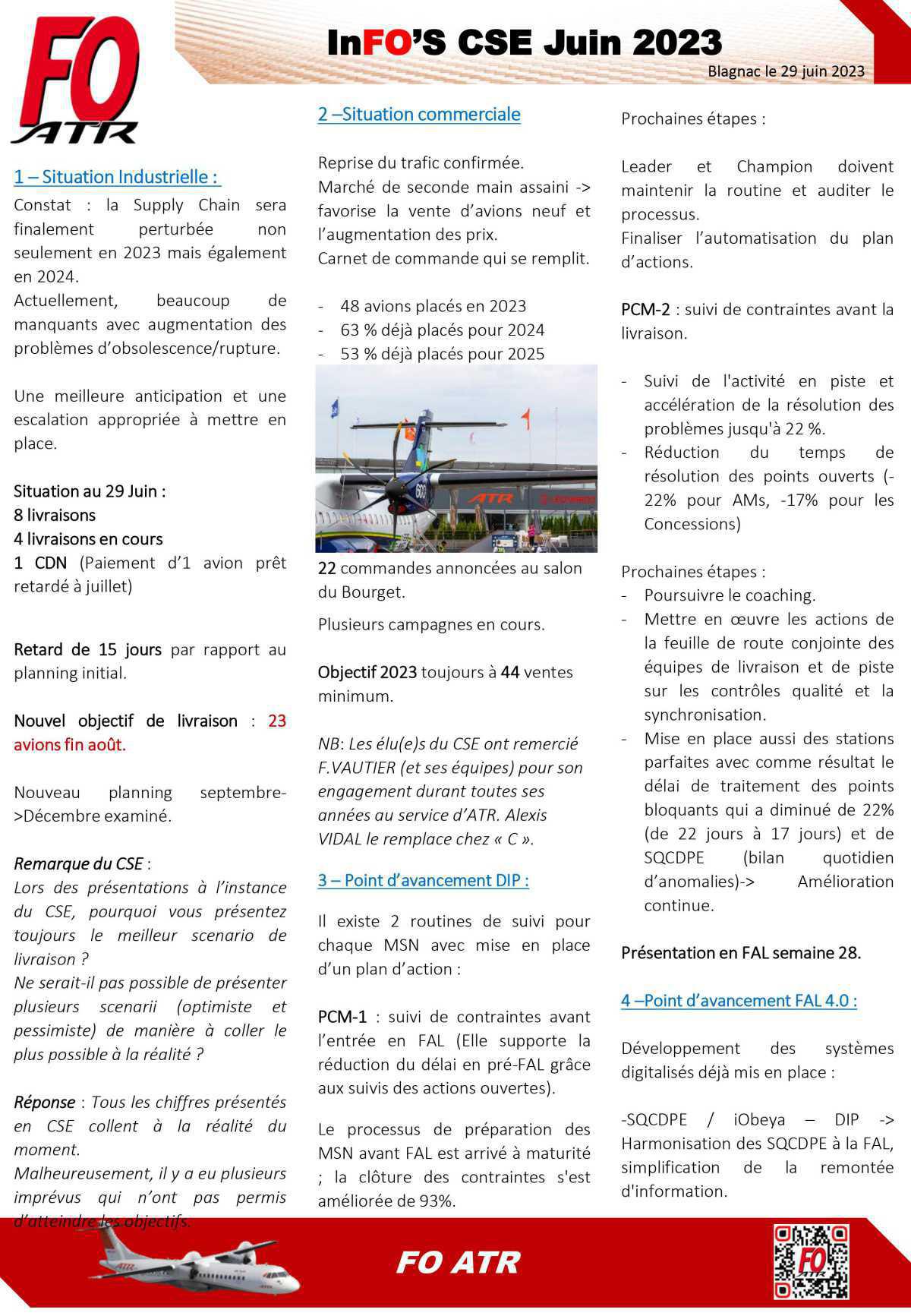 InFO synthése CSE Juin 2023