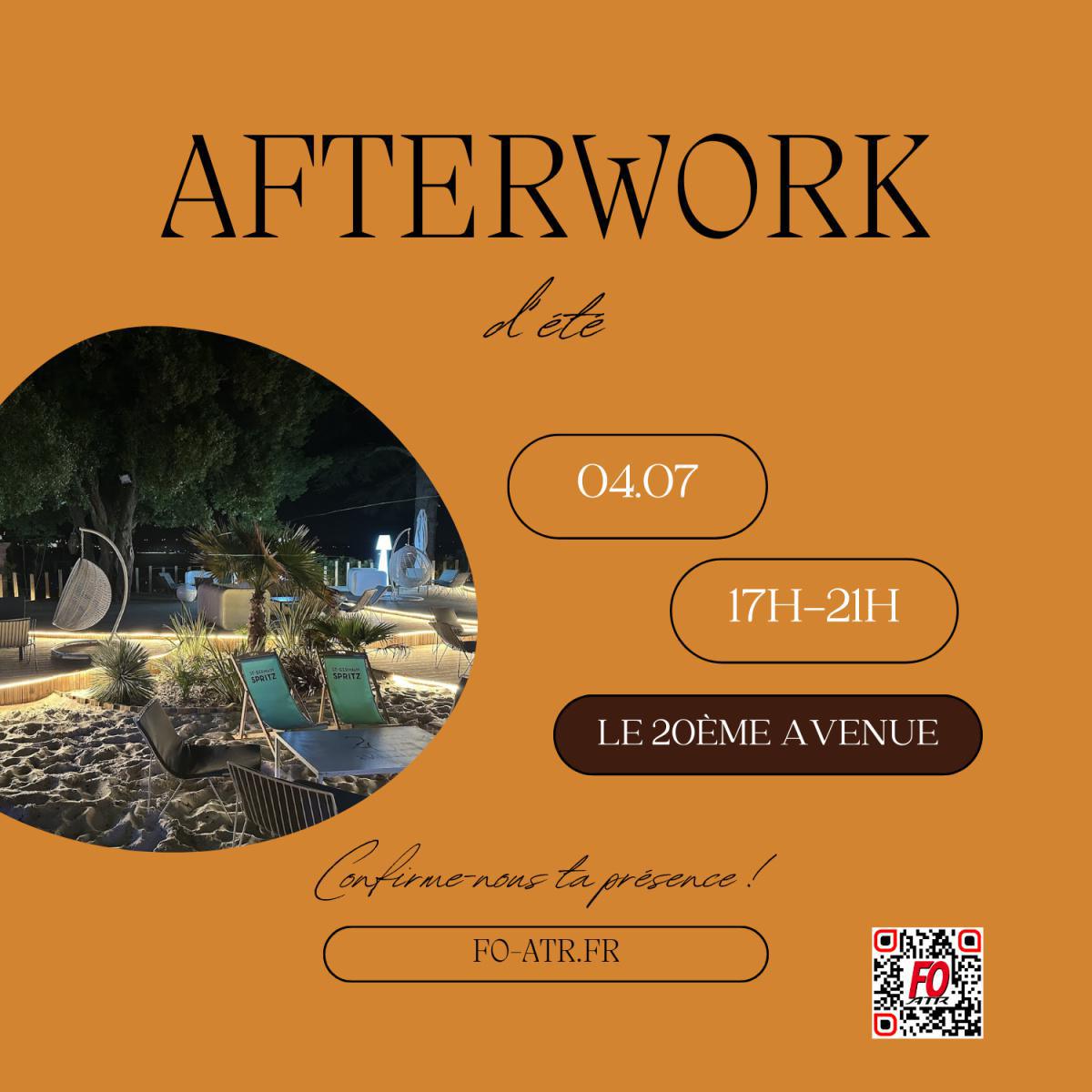 Afterwork d'été : 4 juillet 2024