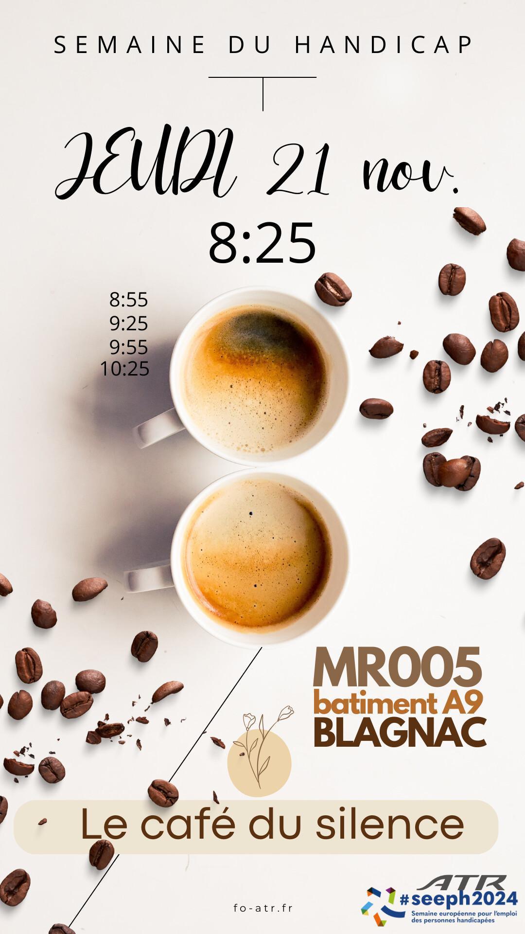 SEEPH 2024 (fr/en) : Café du silence / Cafe of silence SEEPH 2024 (fr/en) : Café du silence / Cafe of silence