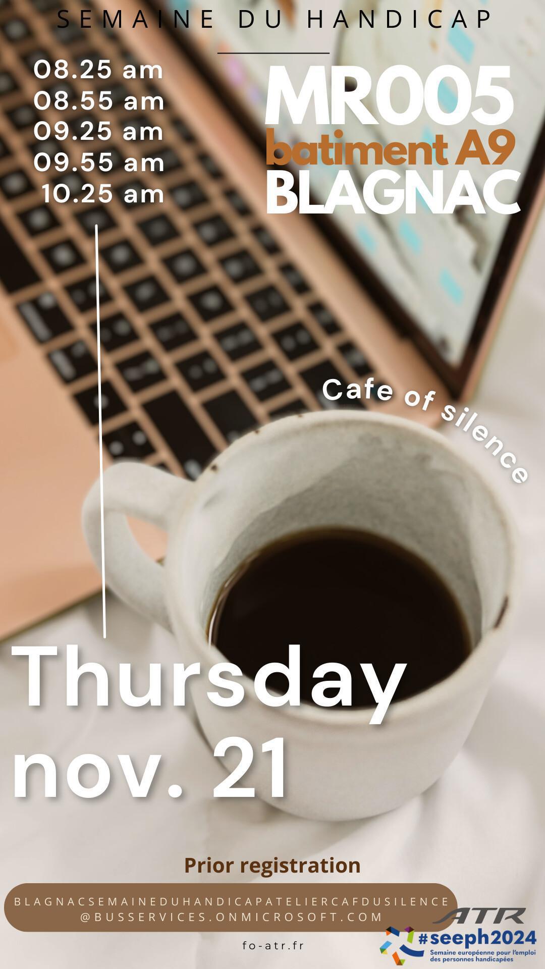 SEEPH 2024 (fr/en) : Café du silence / Cafe of silence SEEPH 2024 (fr/en) : Café du silence / Cafe of silence