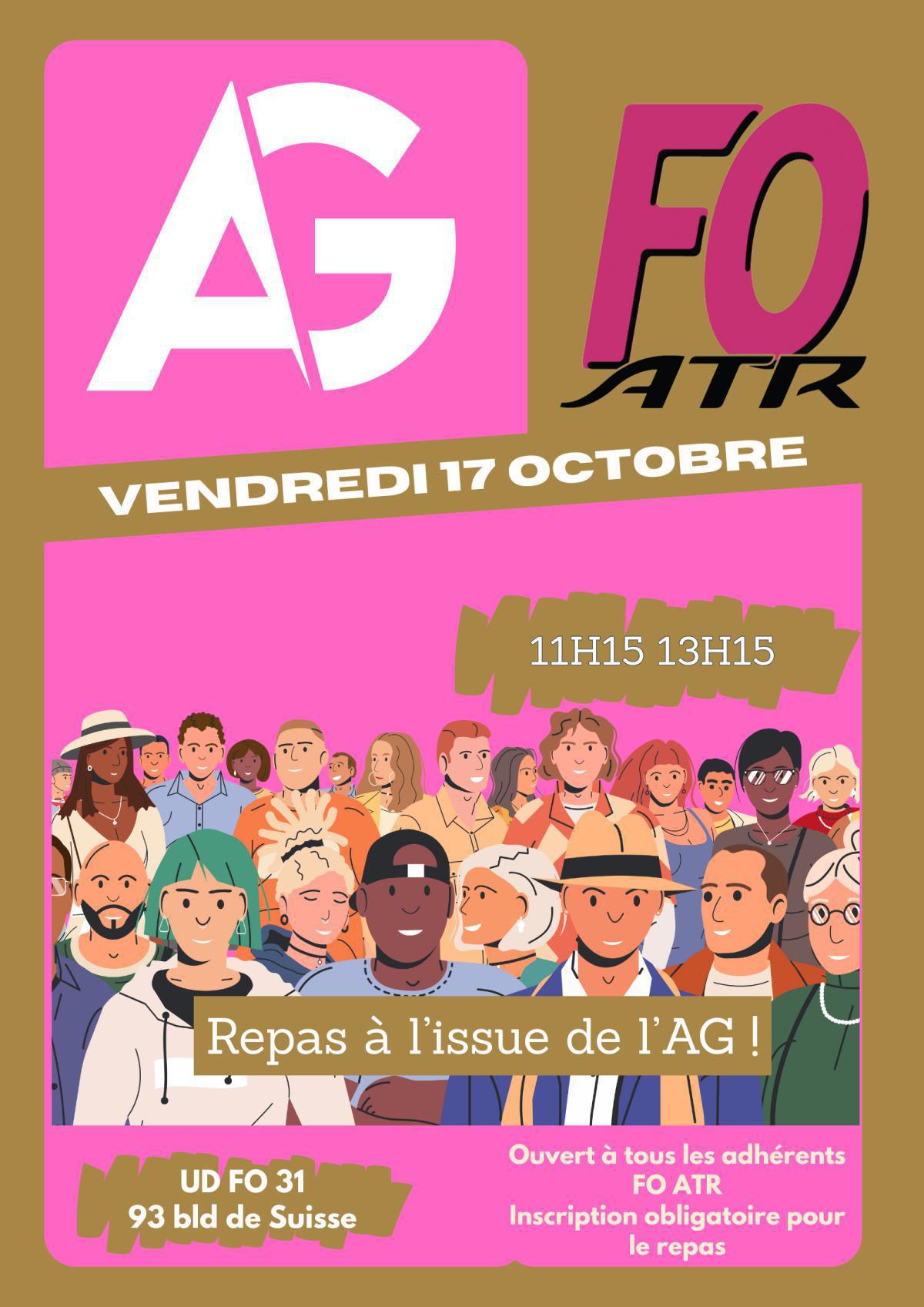 AG FO ATR 17 octobre 2025