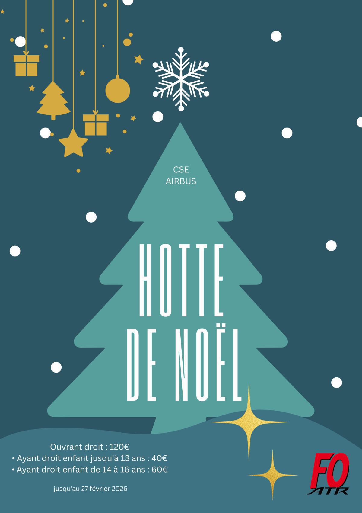 La Hotte de Noël 2025-2026 est disponible! La Hotte de Noël 2025-2026 est disponible!