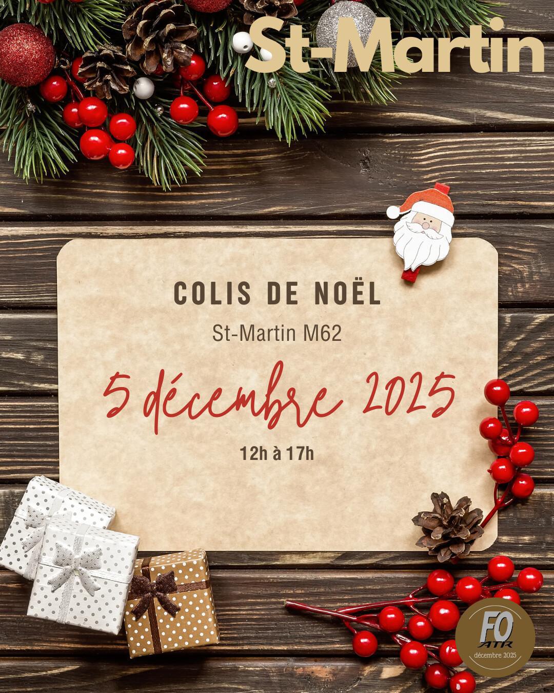 Distribution de votre colis de Noël ! Distribution de votre colis de Noël !