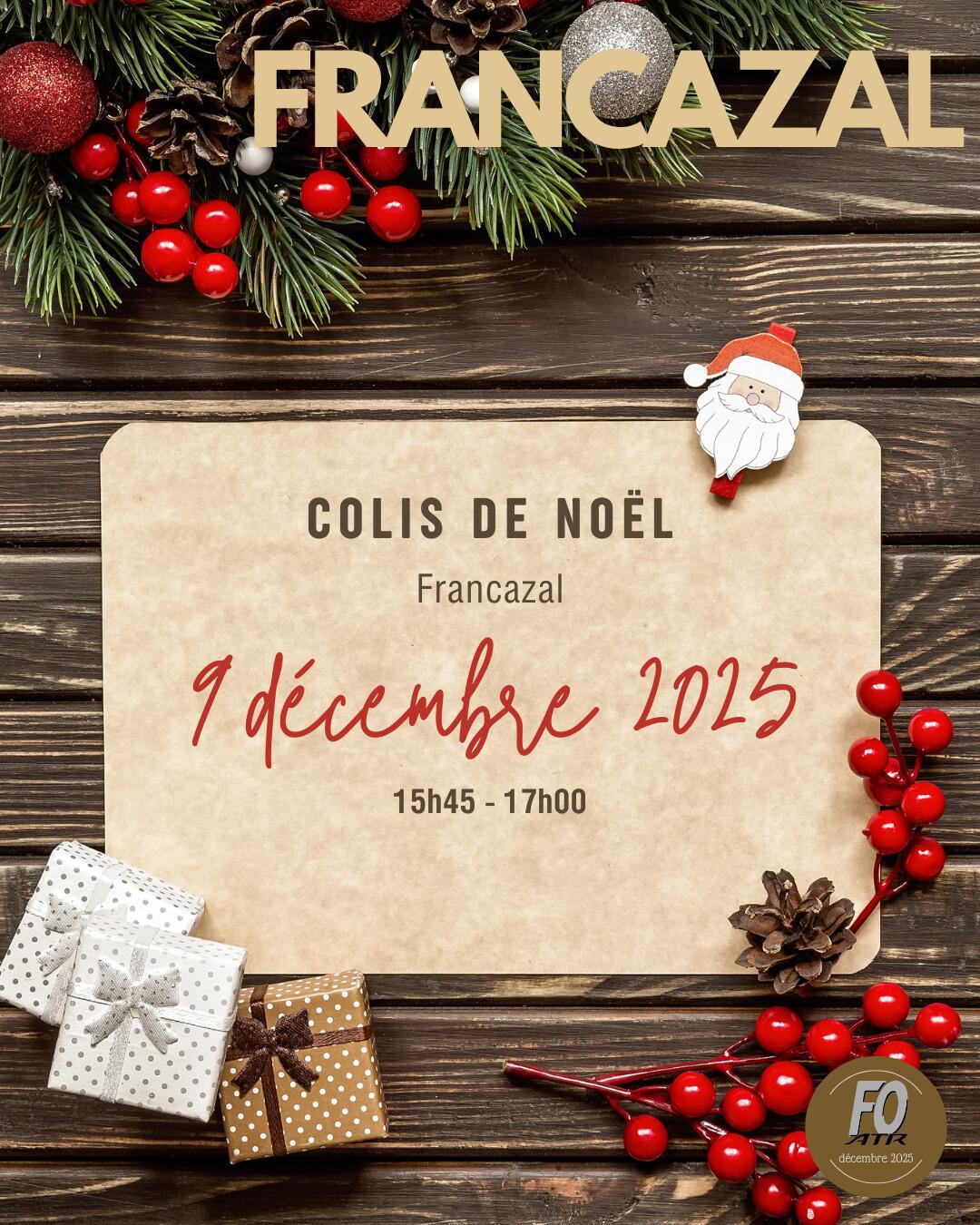 Distribution de votre colis de Noël ! Distribution de votre colis de Noël !