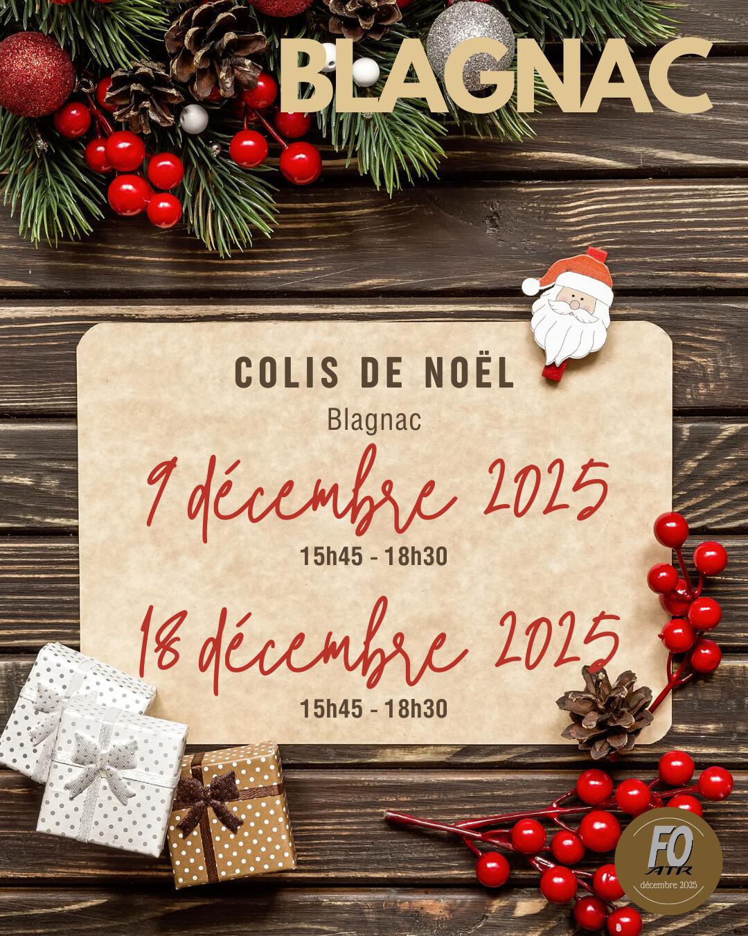 Distribution de votre colis de Noël ! Distribution de votre colis de Noël !