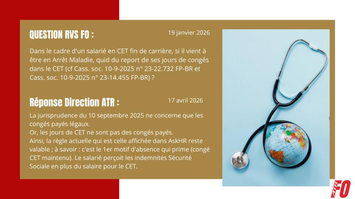 Les réponses à vos questions RVS FO, T1 2026