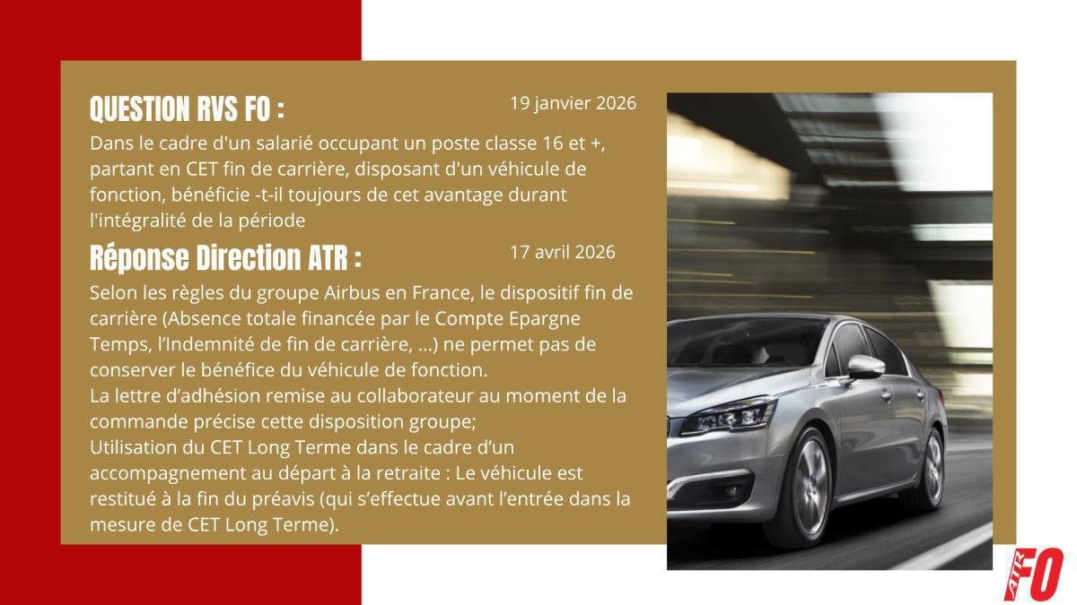 Les réponses à vos questions RVS FO, T1 2026