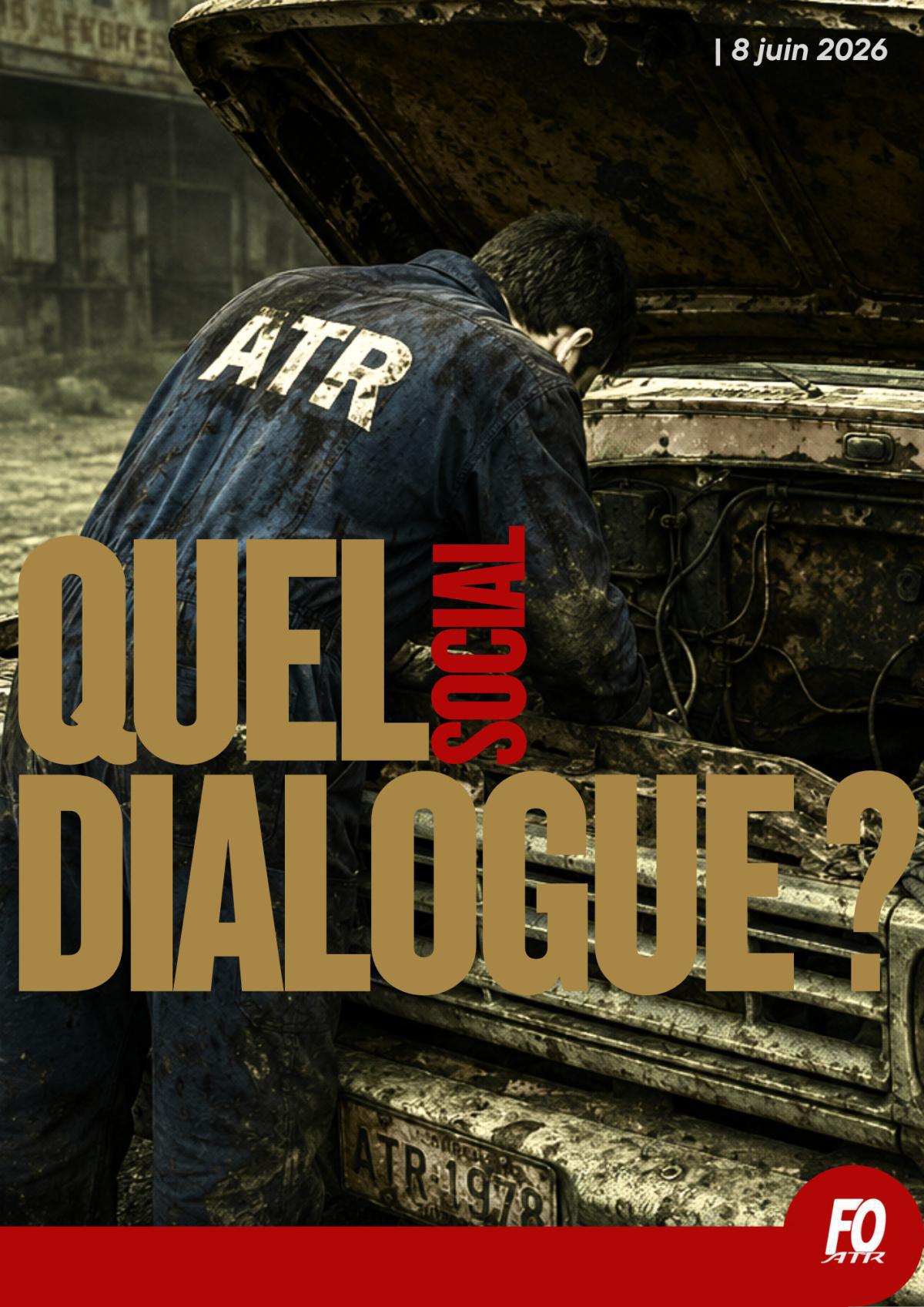 ATR : QUEL DIALOGUE SOCIAL ?