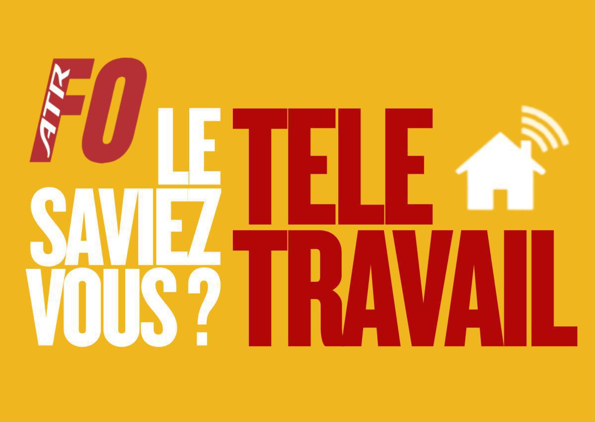 TELETRAVAIL : Quelques chiffres clés !