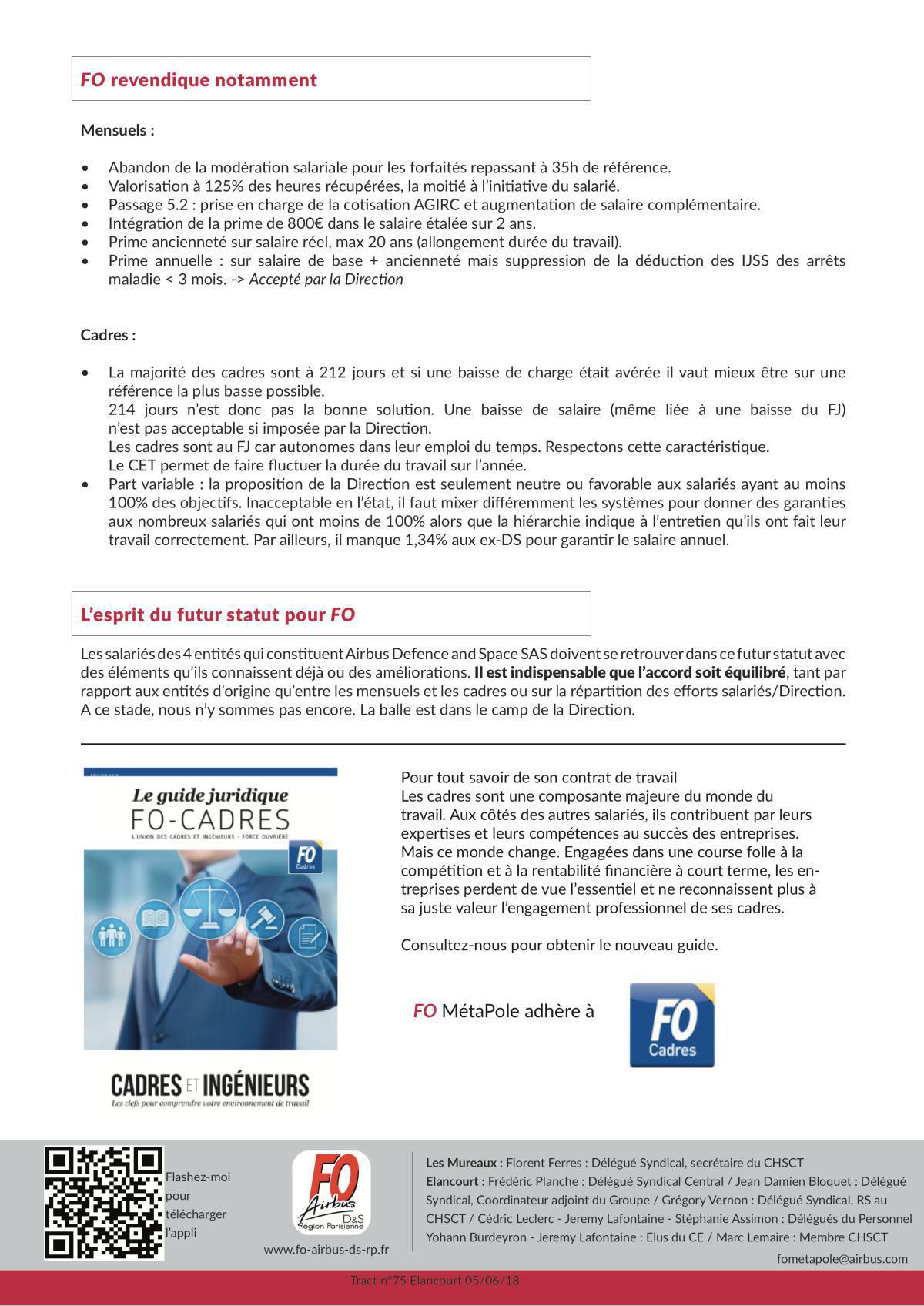 Un accord Statut Social est-il encore négociable chez Airbus DS ? Un accord Statut Social est-il encore négociable chez Airbus DS ?