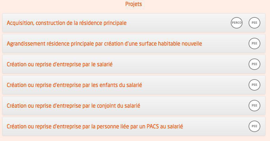 PERCO / PEE - Cas de déblocage PERCO / PEE - Cas de déblocage