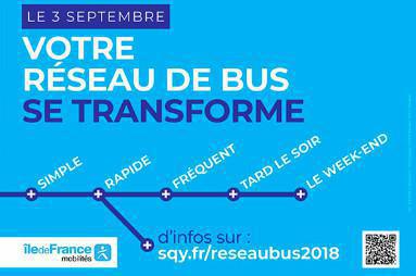 Elancourt : Nouveau réseau de bus en septembre Elancourt : Nouveau réseau de bus en septembre