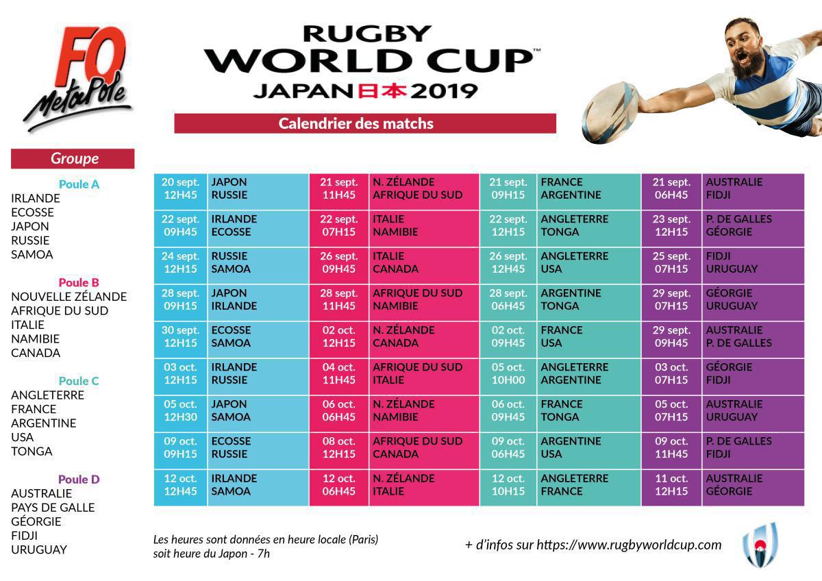 Rugby World Cup Japon 2019  Rugby World Cup Japon 2019
