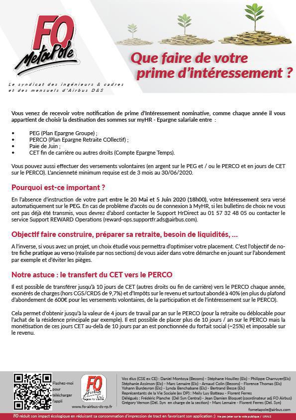 Que faire de votre prime d'intéressement ? Que faire de votre prime d'intéressement ?