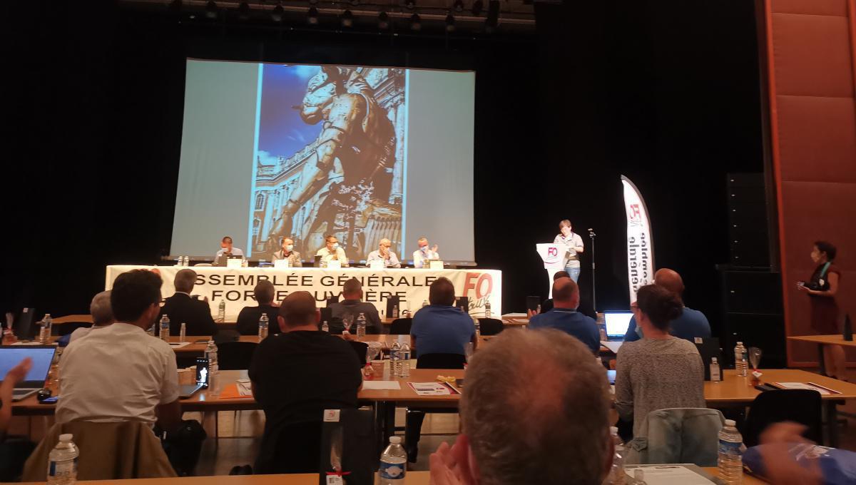 Motion des syndicats FO Airbus votée en AG  Motion des syndicats FO Airbus votée en AG