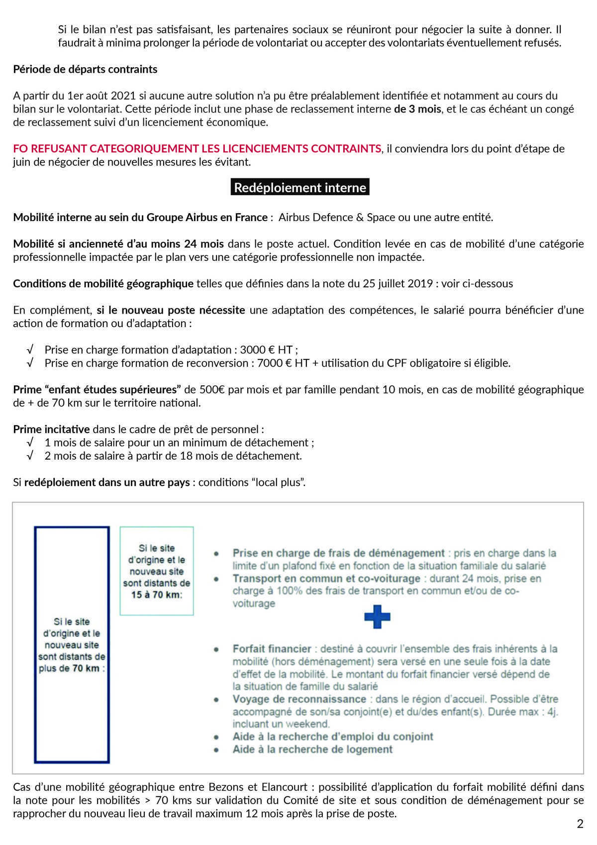 PSE ADS : Version définitive des mesures sociales en cas de volontariat PSE ADS : Version définitive des mesures sociales en cas de volontariat