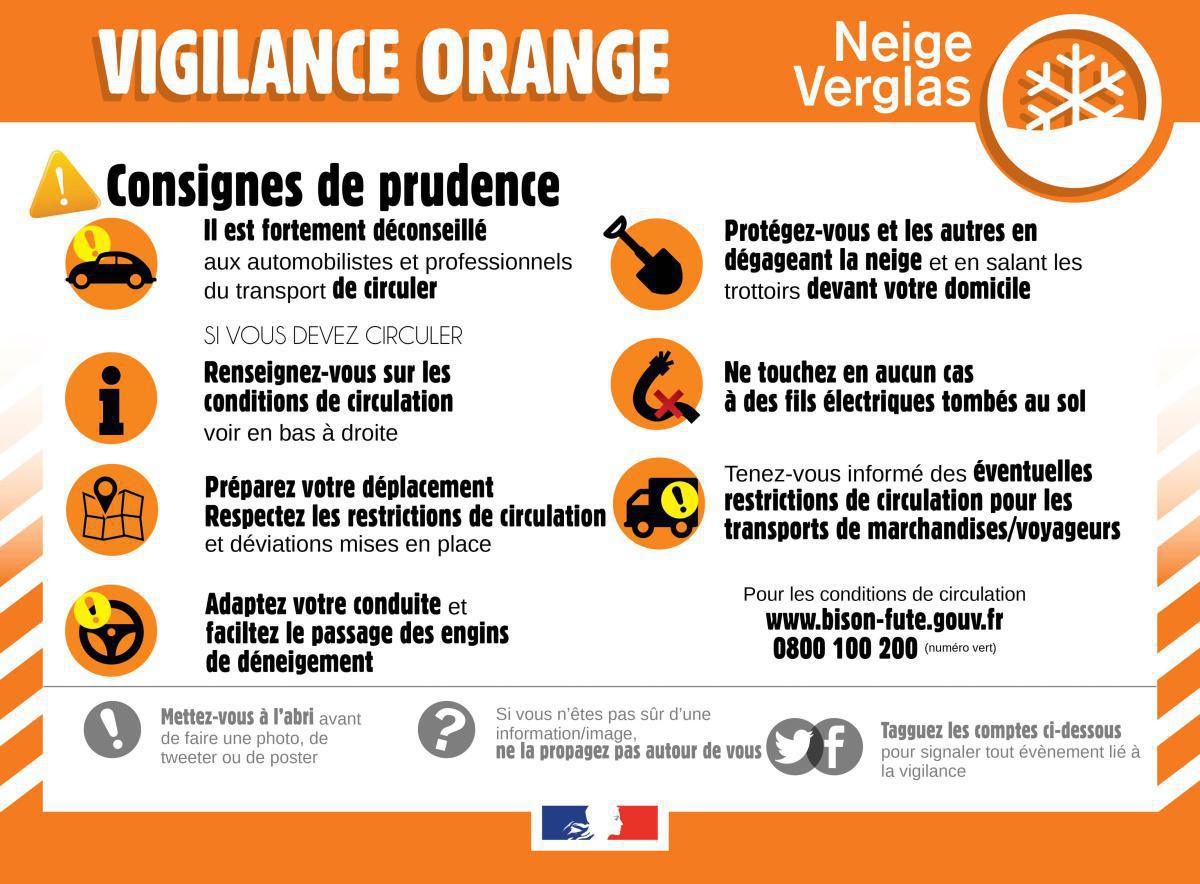 Alerte météo - Vigilance orange IDF Alerte météo - Vigilance orange IDF