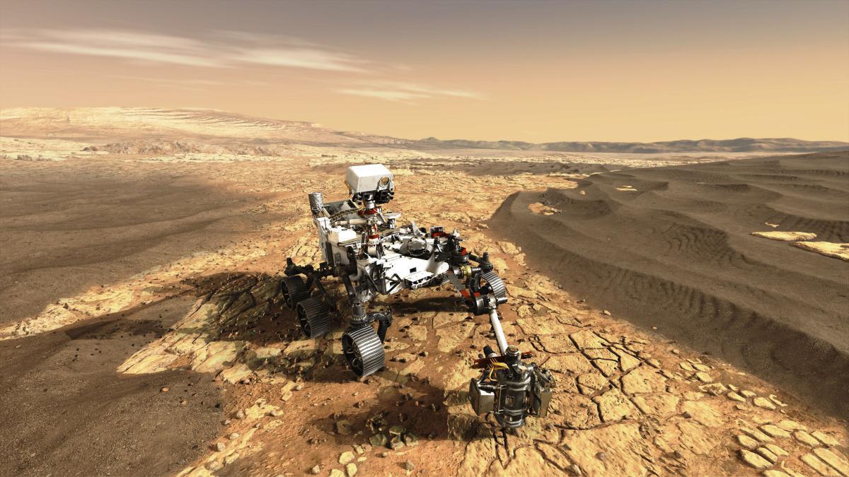 La technologie spatiale d'Airbus arrive sur Mars  La technologie spatiale d'Airbus arrive sur Mars