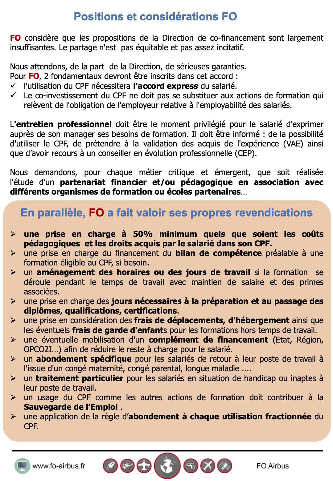 CPF : les propositions de co-investissement d'Airbus CPF : les propositions de co-investissement d'Airbus