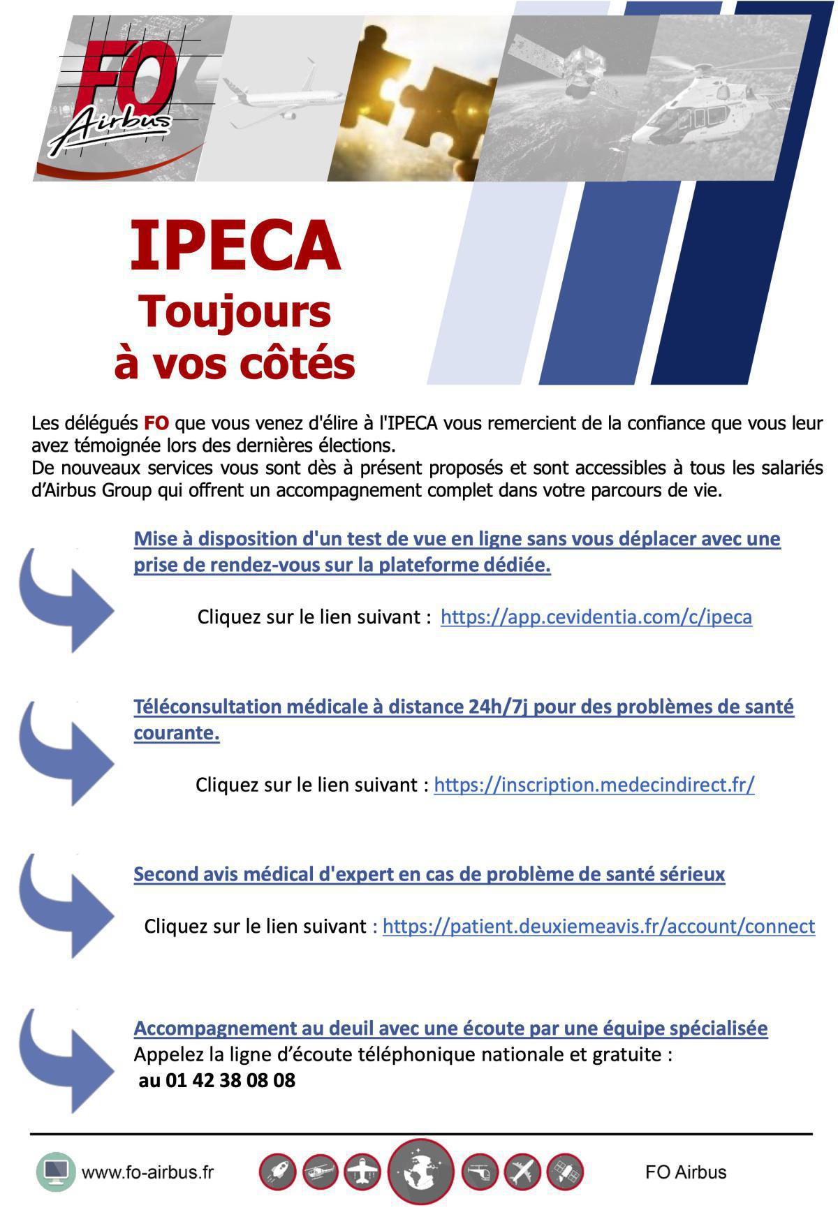 IPECA Toujours à vos côtés IPECA Toujours à vos côtés
