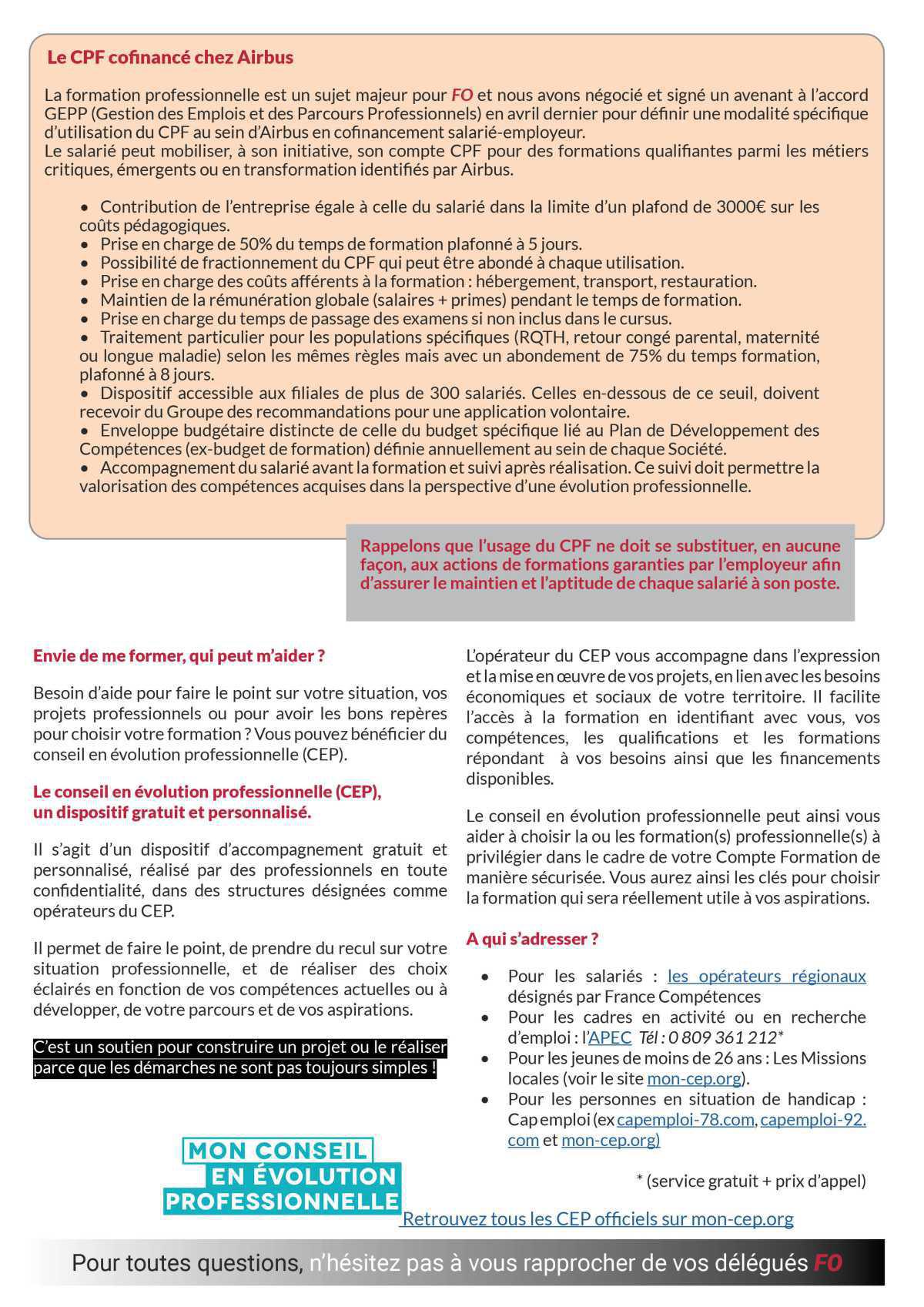 Fiche pratique : 3' sur le CPF