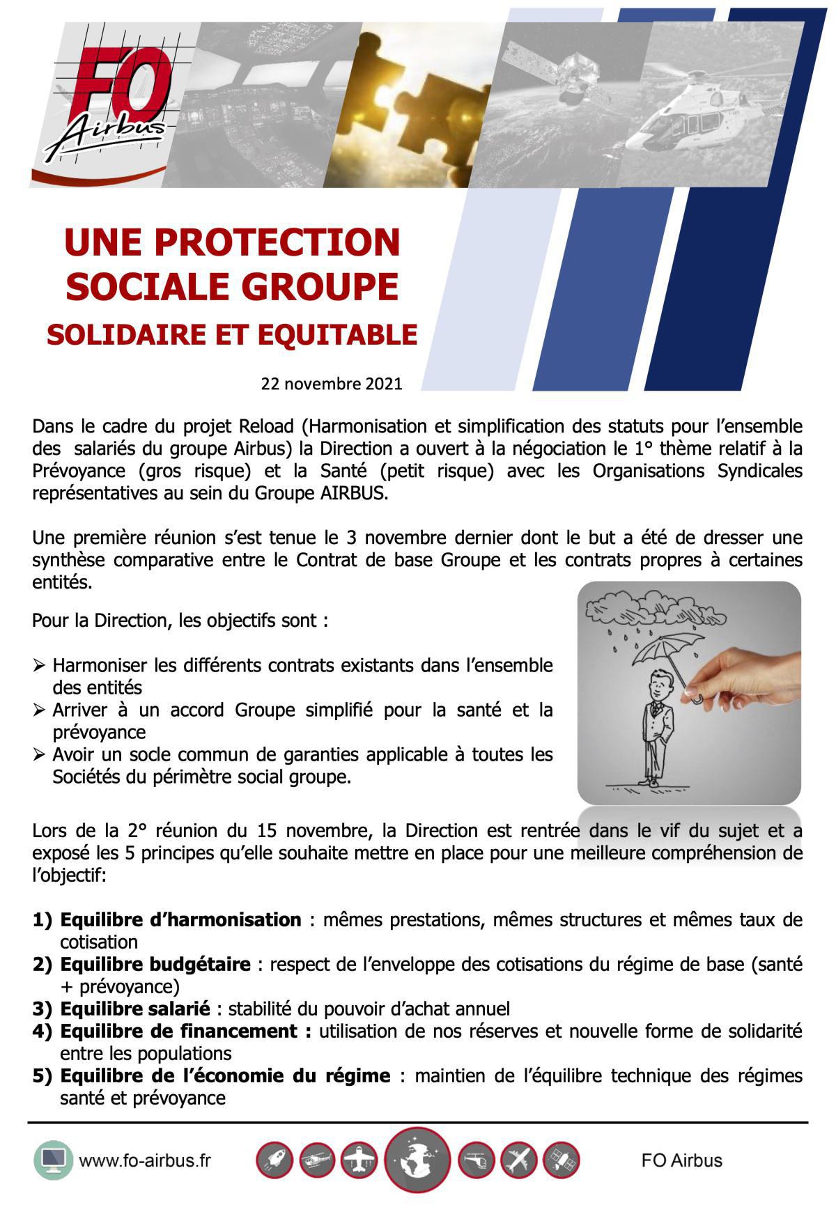 RELOAD : Protection sociale