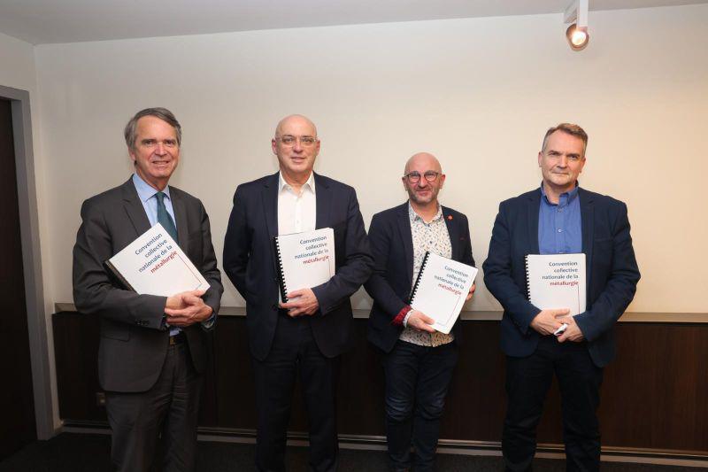 FO signe la nouvelle convention collective de la métallurgie FO signe la nouvelle convention collective de la métallurgie