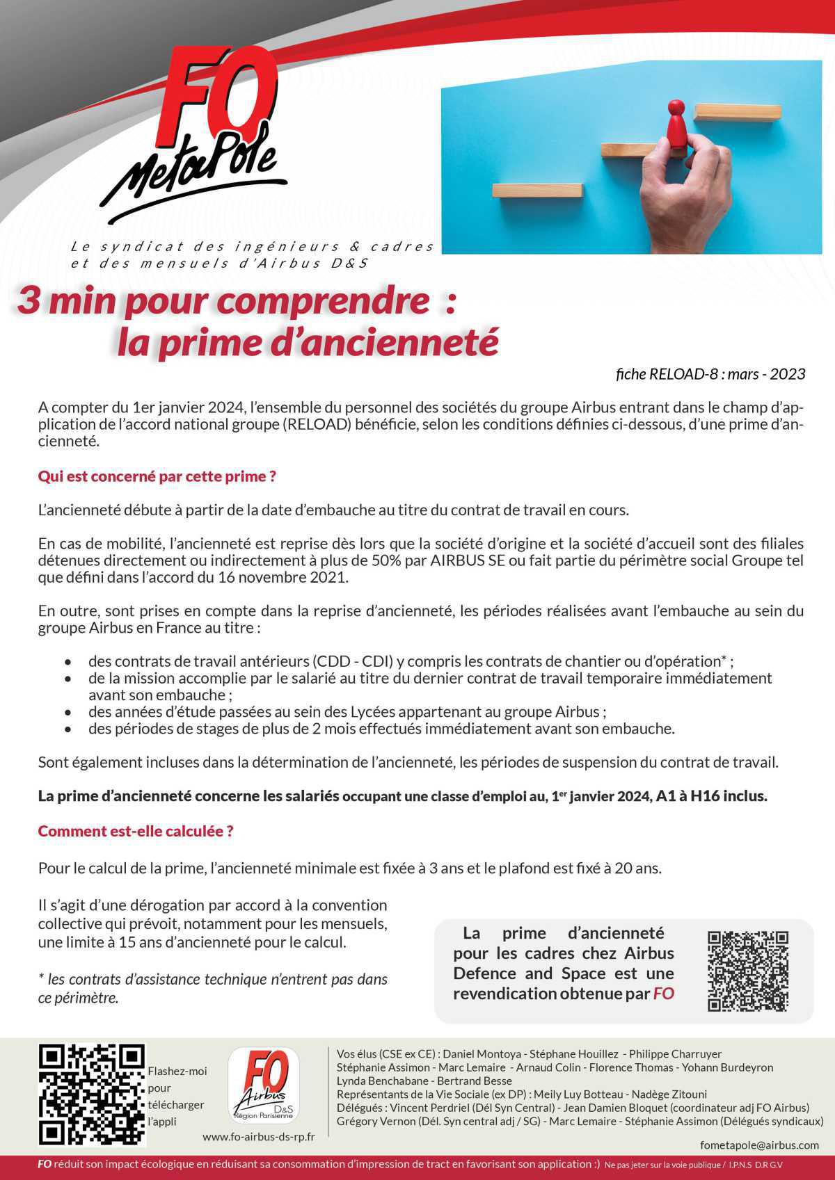 Comprendre le nouveau calcul de la prime d'ancienneté  Comprendre le nouveau calcul de la prime d'ancienneté