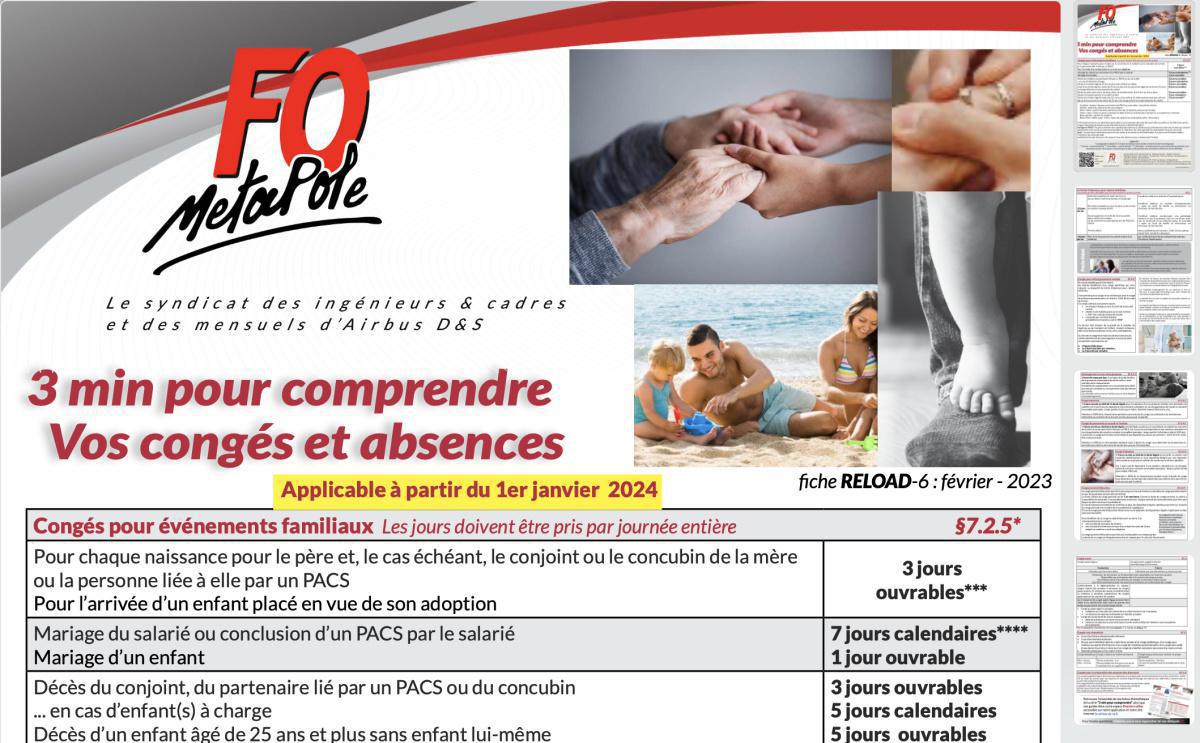 3 min pour comprendre vos congés et absences à partir de 2024 3 min pour comprendre vos congés et absences à partir de 2024